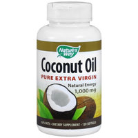 Nature's Way Coconut Oil Pure Extra Virgin 1,000mg, Softgels