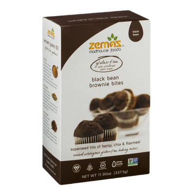 Zemas Madhouse Foods Black Bean Brownie Bites