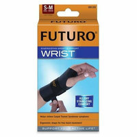 3M 48401EN Energizing Wrist Support S/M Left Hand Black