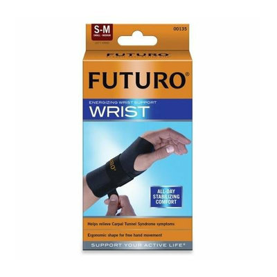 3M 48401EN Energizing Wrist Support S/M Left Hand Black