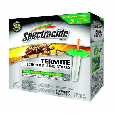 Spectracide 95853 Terminate Termite Detection Killing Stakes, 5 Count (Discontinued by Manufacturer)