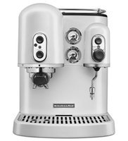 KitchenAid Frosted Pearl Espresso Maker with Dual Independent Boilers