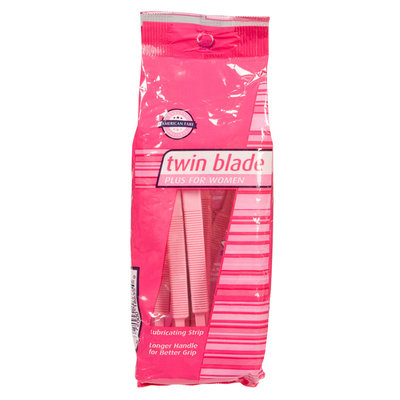 American Fare Twin Blade Plus For Women Razors, Disposable, 5 razors