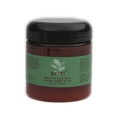 Priti Deep for your Feet Organic Sugar Scrub 4oz