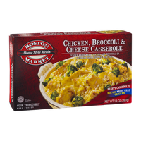 Boston Market Chicken, Broccoli & Cheese Casserole With Rice