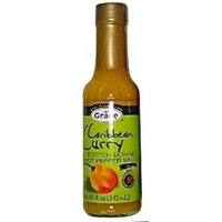 Grace Caribbean Curry Scoth Bonnet - Hot Pepper Sauce 4.8 fl oz Product of Jamaica
