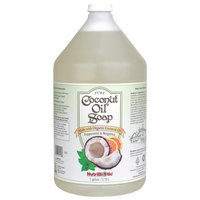 Nutribiotic Pure Coconut Oil Soap, Peppermint & Bergamot, 1 Gal