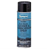 Sprayon Electrical Contact and Parts Cleaners S02001 16-oz.