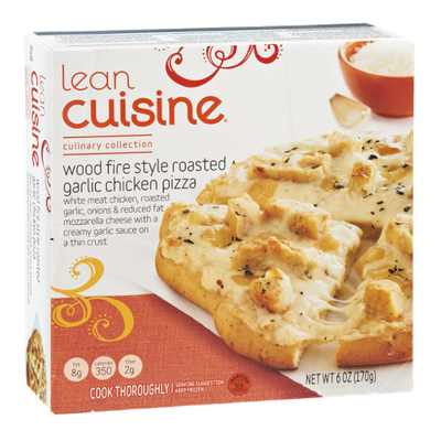 Lean Cuisine Culinary Collection Wood Fire Style Roasted Garlic Chicken Pizza