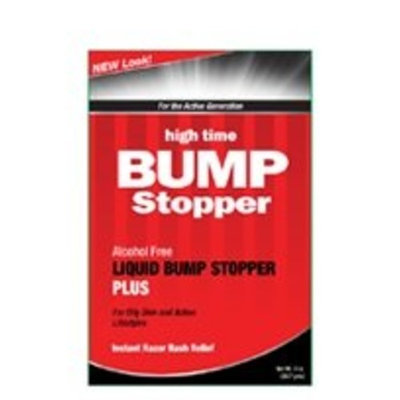 High Time Bump Stopper alcohol free Liquid Bump Stopper PLUS 2oz(SEALED PACKAGE WITH PLASTIC TUBE!!!!)