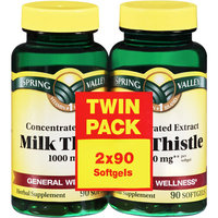 Spring Valley Concentrated Extract Milk Thistle Softgels