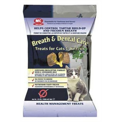 M C M&C Breath and Dental Treats for Cats/Kittens