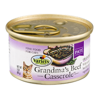 Variety Cat Food Grandma's Beef Casserole Pate