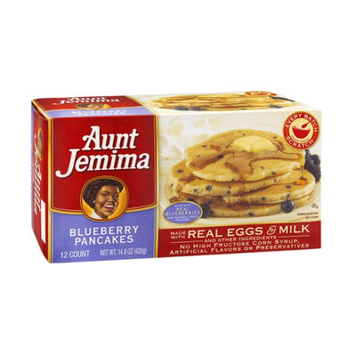 Aunt Jemima Pancakes Blueberry - 12 CT