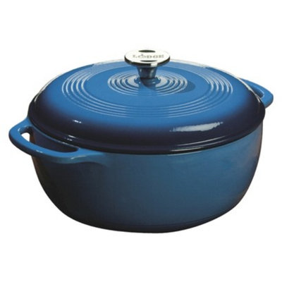 Lodge Caribbean Blue 6 Quart Dutch Oven EC6D33