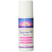Heritage Store Skin Care Product, Egyptian Oil with Capsicum Roll-On, 3 Ounce