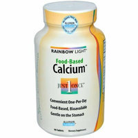 Rainbow Light Food-Based Calcium 90 Tablets