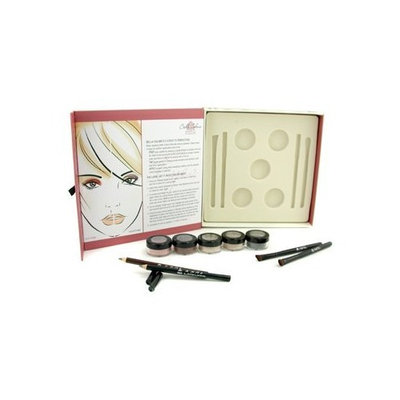 Borghese Bella Colore Minerali Eye Color Collection: 5x Loose EyeShadow 2x Eyeliner 2x Brush 9pcs