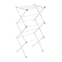Polder Compact Accordion Clothes Drying Rack, White