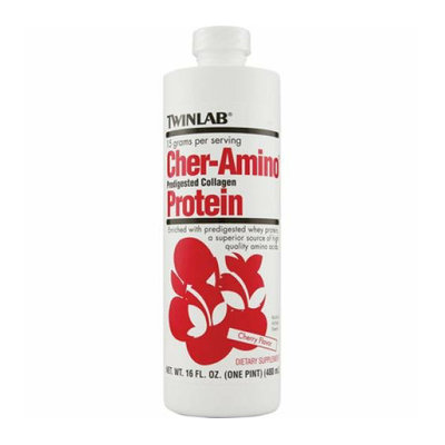 Twinlab Cher-Amino Predigested Collagen Protein Cherry 16 fl oz