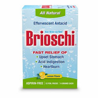Brioschi Effervescent Antacid For Upset Stomach