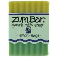 Indigo Wild - Zum Lemon Sage All Natural Goats Milk Soap - 1 Bar 3 oz