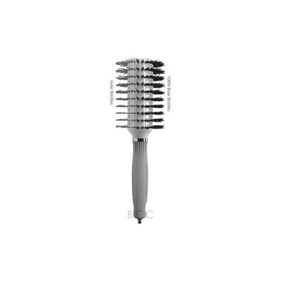 Olivia Garden Large Ceramic Turbo Vent Oval Twin Brush
