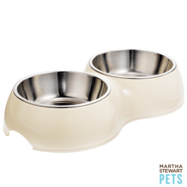 Martha Stewart PetsA Double Pet Feeder