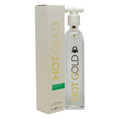 Benetton Hot Gold Eau de Toilette, 3.3 fl oz