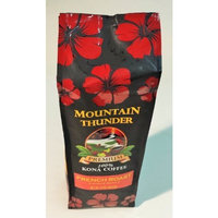100% Kona Coffee, PREMIUM French Roast, Private Reserve - Mountain Thunder Brand (1 Pound Bag- WHOLE BEAN)