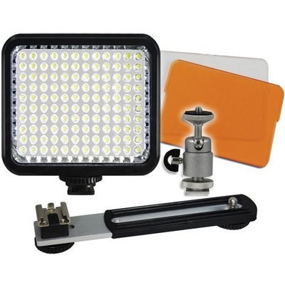 Vidpro LED-120 Digital Photo & Video Camcorder Light with Bracket