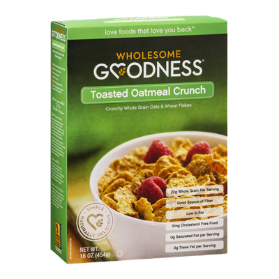 Wholesome Goodness Toasted Oatmeal Crunch