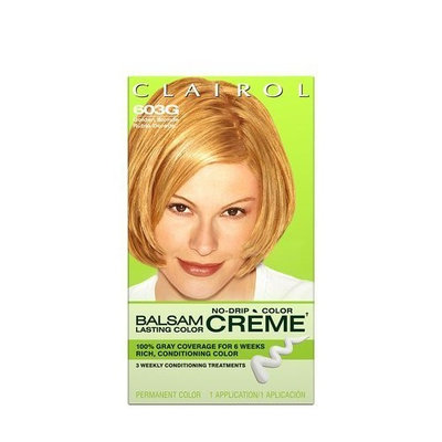 Clairol Balsam Lasting Color Creme #603G Clairol Balsam Lasting Color Color Locking Creme System, Golden Blonde 603G 1 system