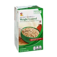 Ahold Weight Control Maple & Brown Sugar Flavored Instant Oatmeal - 8 CT