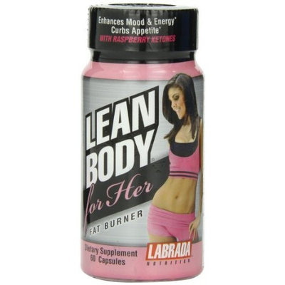 Labrada Nutrition Lean Body For Her Fat Burner Capsules, 60 Count