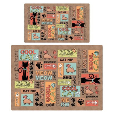 RPM International, Inc. Drymate Multi-Use Pet Mat Set - Brown (2 Count)