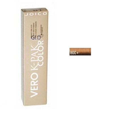 Joico Vero K-Pak Age Defy Color Permanent Creme Color 8GC+ Medium Golden Copper Blonde