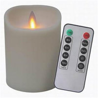Veraflame E03568A-I Candle Moving Flam Ivory 4 in.