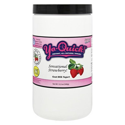 Mt Capra Products Mt. Capra Products Yo-Quick! Instant All-Natural Goat Milk Yogurt Sensational Strawberry - 12.2 oz