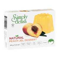 Simply Delish Natural Jel Dessert Peach