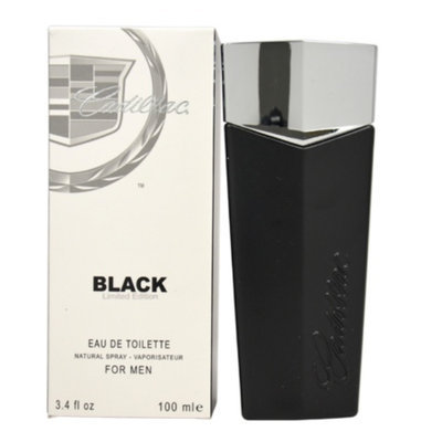 Cadillac Black Eau de Toilette Spray For Men, 3.4 fl oz