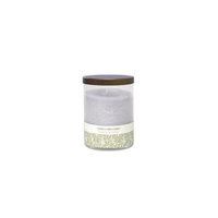 Lavender & Vanilla Essential Blend By Lavender & Vanilla Essential Blend One 4.5 Inch Glass Pillar Essential Blends Candle. Burns Approx. 70 Hrs.