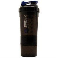 Spider Bottle - SpiderMix Mini2 Go Shaker Bottle Black/Blue - 25 oz.