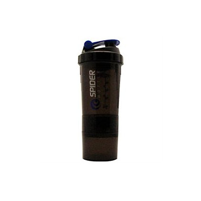 Spider Bottle - SpiderMix Mini2 Go Shaker Bottle Black/Blue - 25 oz.