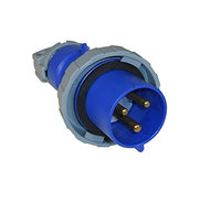 Thomas & Betts ABB Russelstoll ABB330P6W IEC Plug 30A 2 Pole 3 Wire 250V Pin & Sleeve