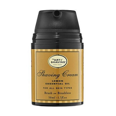 The Art of Shaving Shaving Cream Pump-Lemon-1.75 oz.