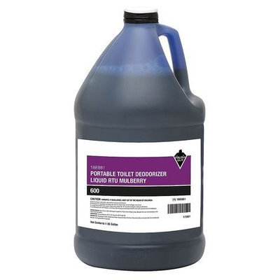 TOUGH GUY 18E881 Deodorizer, Size 1 gal. Mulberry