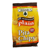Cedar's Baked Pita Chips Plain