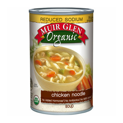 Muir Glen Organic Chicken Noodle Reduced Sodium Soup