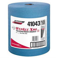 Kimberly-Clark Professional KIM41043 Blue WYPALL X80 Shop Wipers